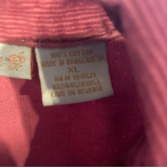 Ladies Vintage Periscope Corduroy Pearl Snap Shirt - Picture 7 of 7